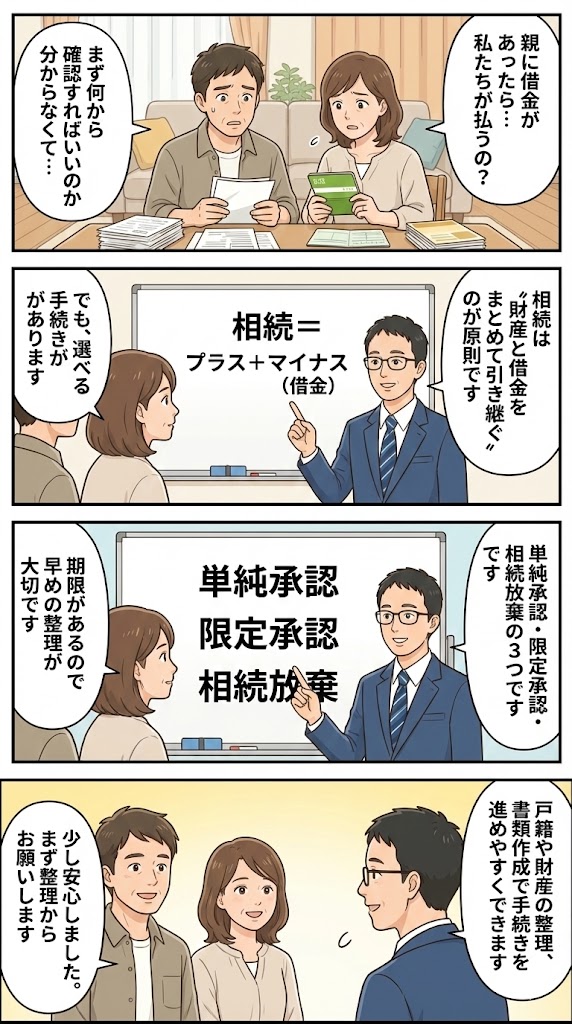 借金も相続されてしまうのですか？