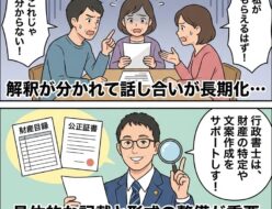 遺言書の内容が曖昧で実現できなかったケースと避けるためのポイント