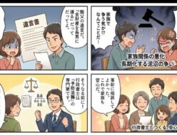 遺留分を軽視して親族トラブルに発展した失敗例